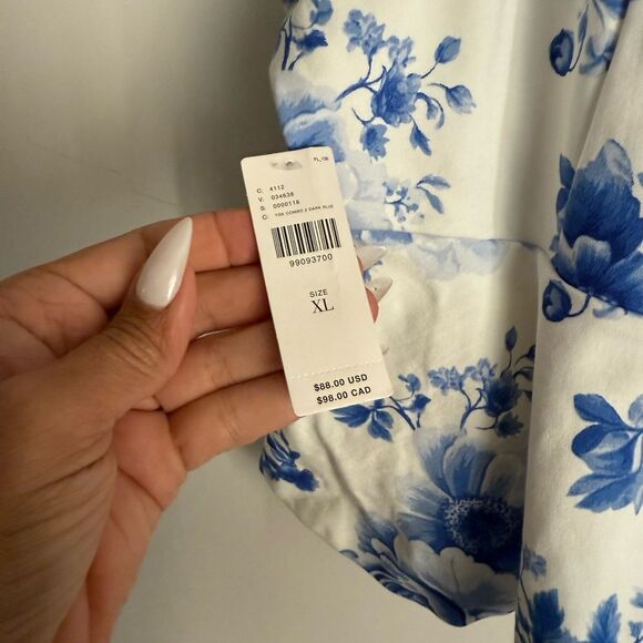 NWT Anthropologie/Maeve Loral Ruffle Tier Tank - Picture 6 of 8